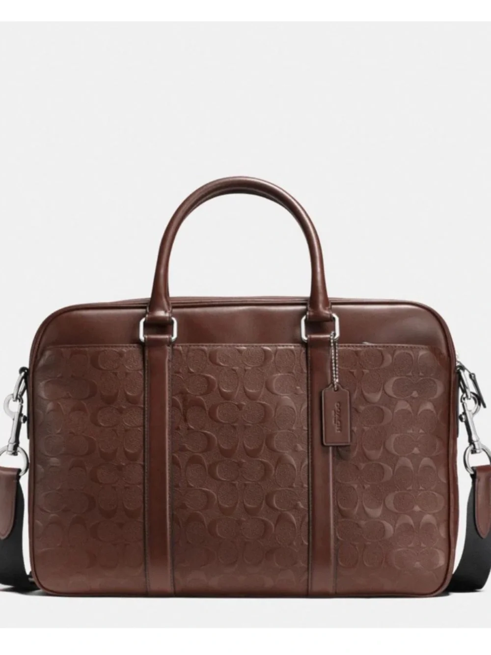 Coach Perry Logo Laptop Handbag